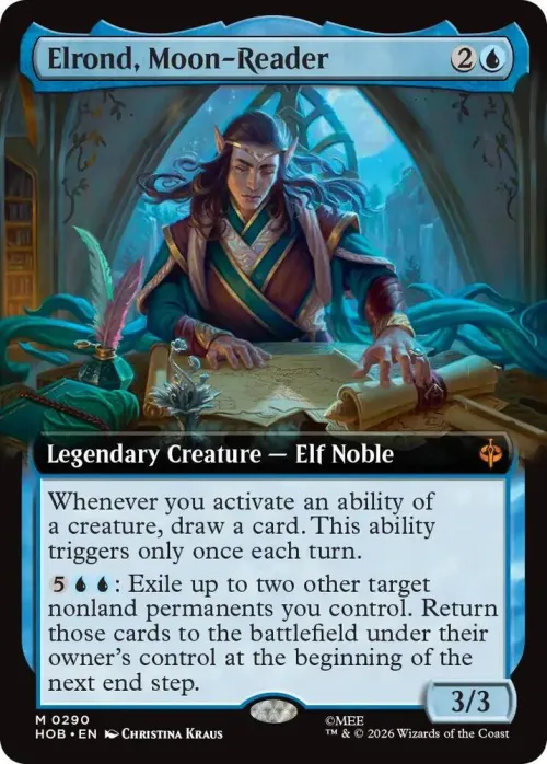 Elrond, Moon-Reader - Foil