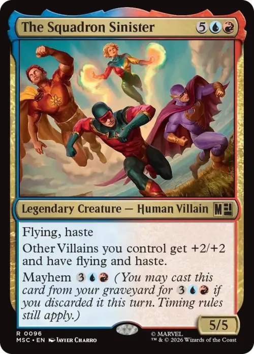 The Squadron Sinister - Surge Foil