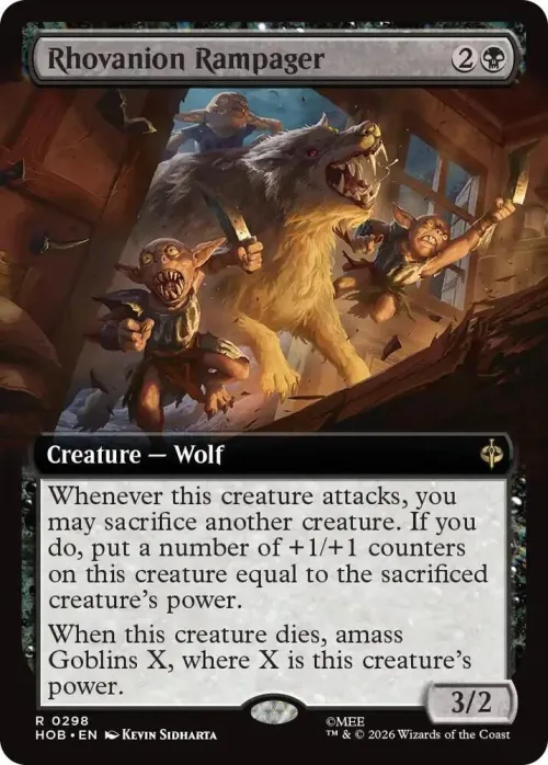 Rhovanion Rampager - Foil