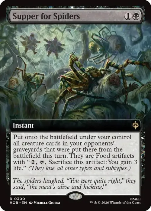 Supper for Spiders - Foil