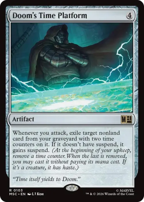 Doom's Time Platform - Surge Foil