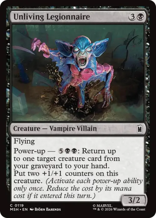 Unliving Legionnaire - Foil