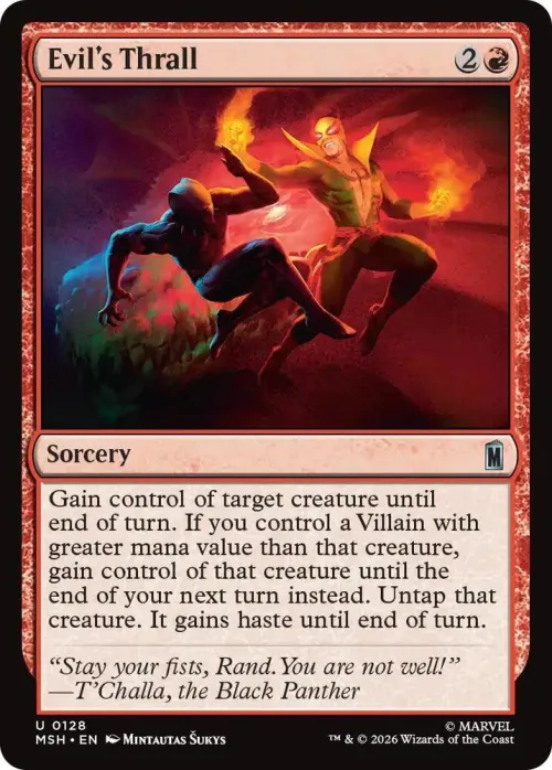 Evil's Thrall - Foil