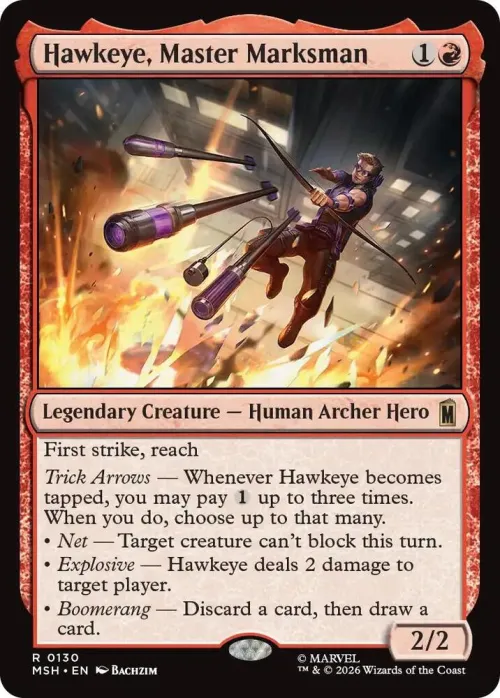 Hawkeye, Master Marksman - Foil