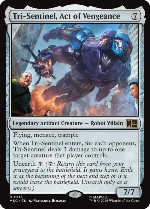 Tri-Sentinel, Act of Vengeance - Surge Foil