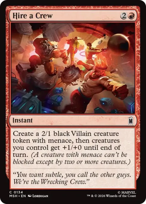 Hire a Crew - Foil