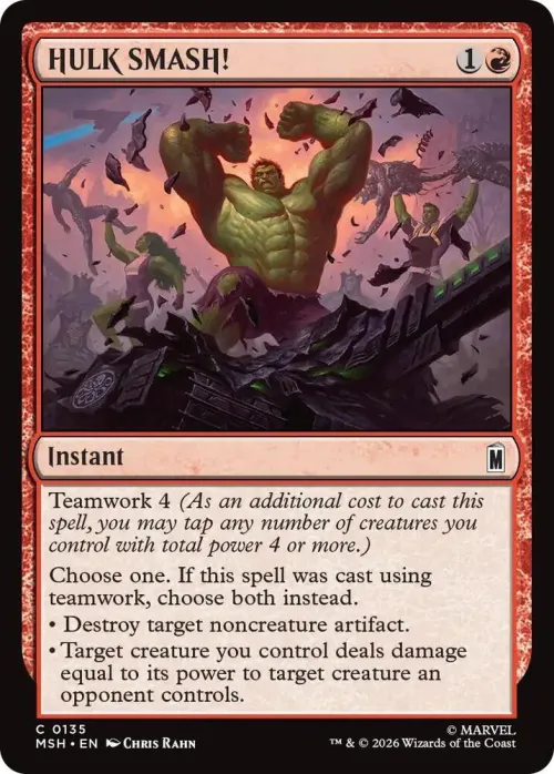 HULK SMASH! - Foil