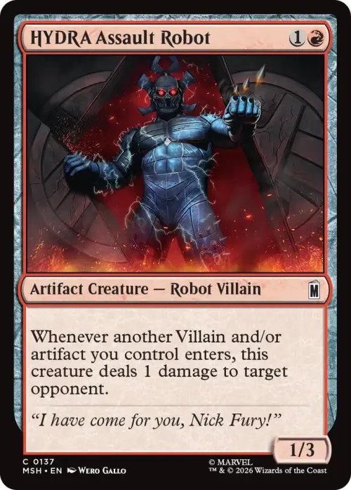 HYDRA Assault Robot - Foil