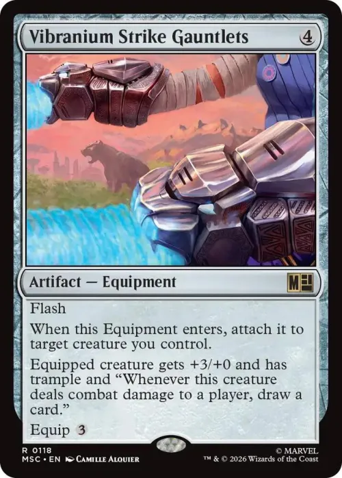 Vibranium Strike Gauntlets - Surge Foil