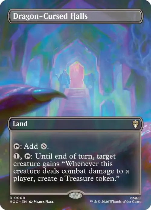 Dragon-Cursed Halls - Foil