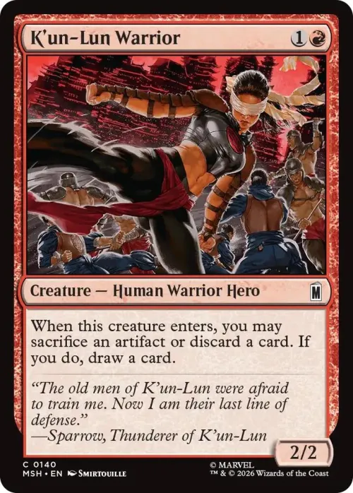 K'un-Lun Warrior - Foil
