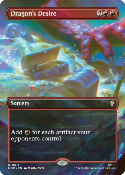 Dragon's Desire - Foil