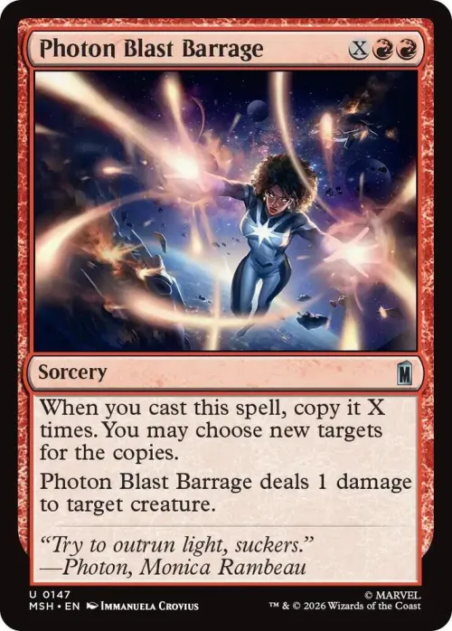 Photon Blast Barrage - Foil