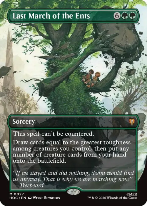 Last March of the Ents - Foil