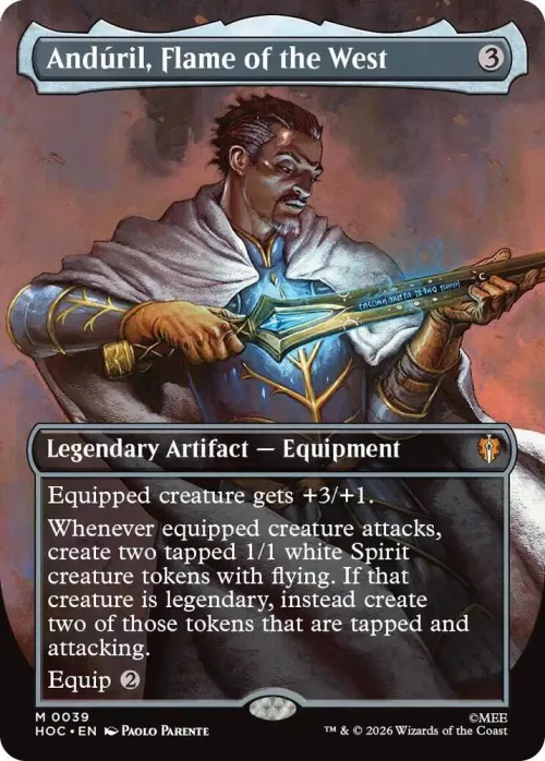 Anduril, Flame of the West - Foil