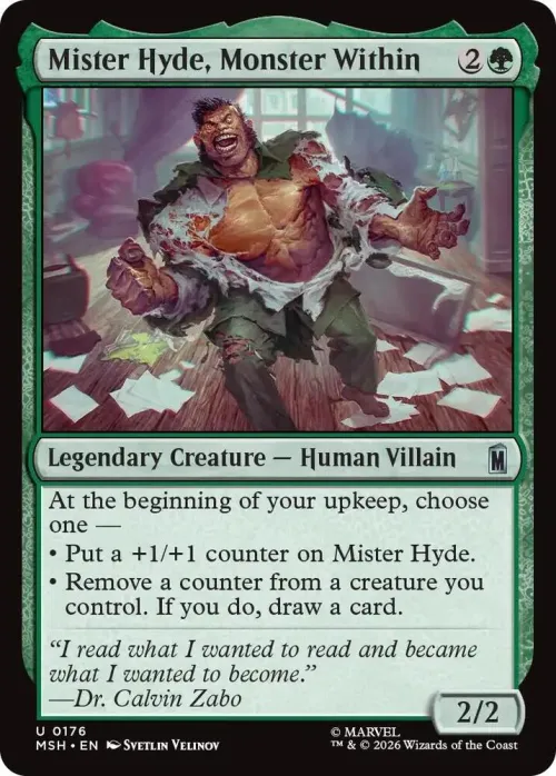 Mister Hyde, Monster Within - Foil