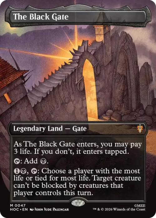 The Black Gate - Foil