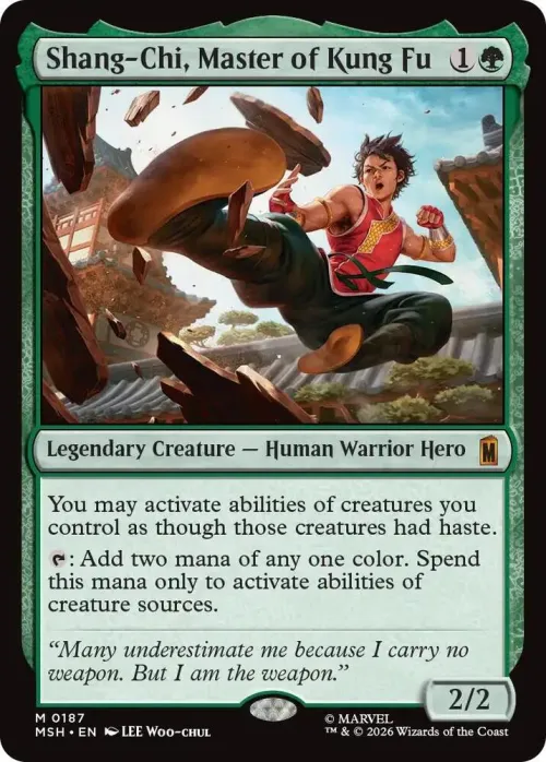 Shang-Chi, Master of Kung Fu - Foil