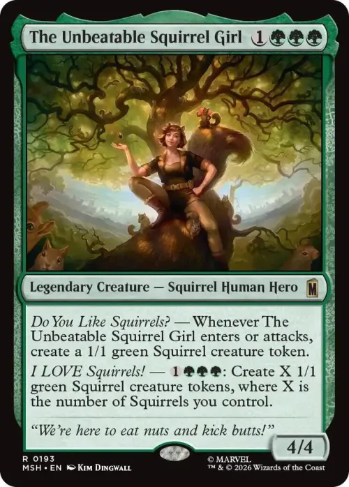 The Unbeatable Squirrel Girl - Foil