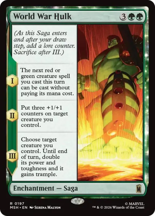 World War Hulk - Foil