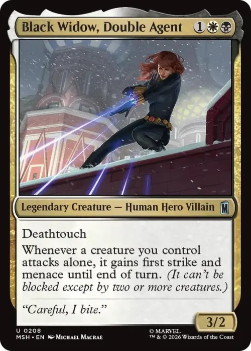 Black Widow, Double Agent - Foil