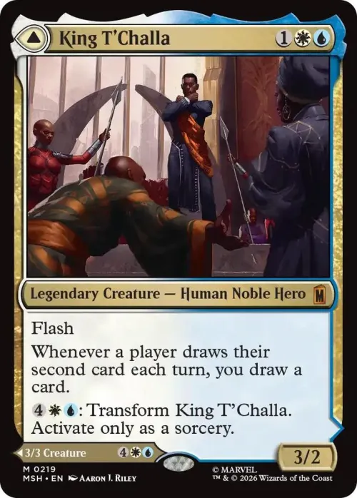 King T'Challa - Foil