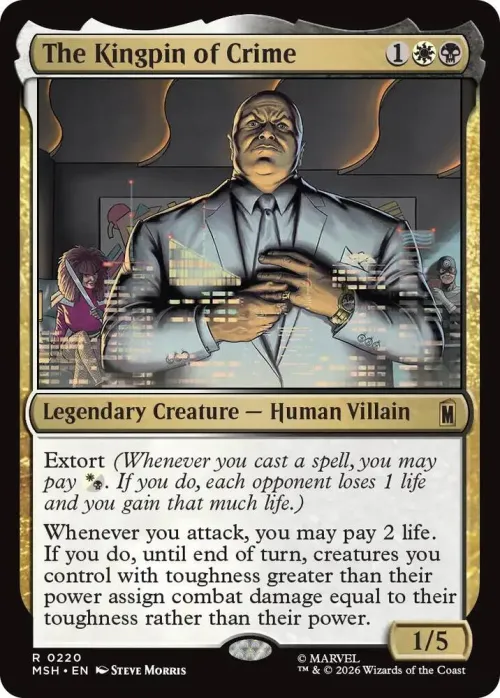 The Kingpin of Crime - Foil
