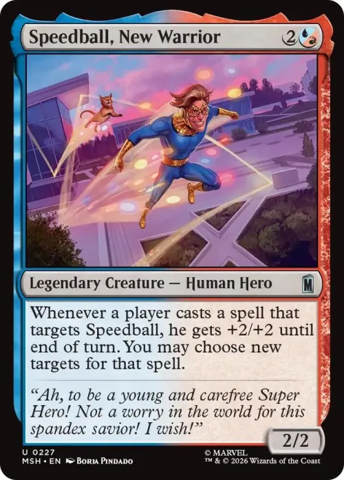 Speedball, New Warrior - Foil