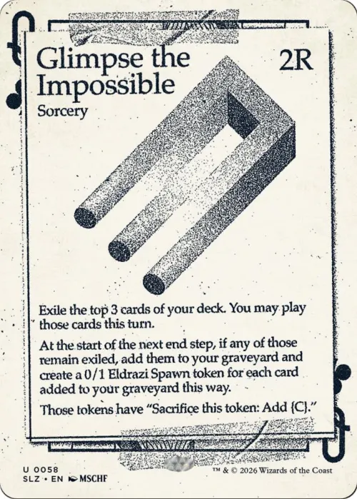 Glimpse the Impossible