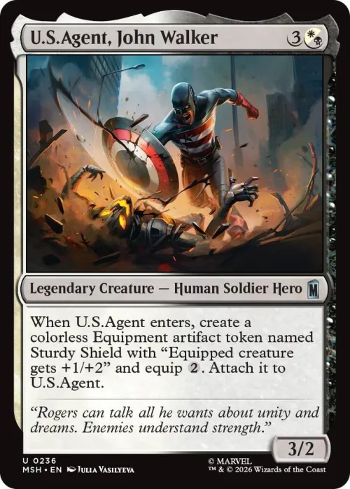 U.S.Agent, John Walker - Foil