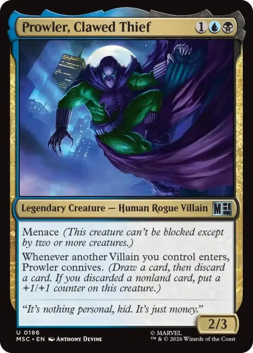 Prowler, Clawed Thief - Surge Foil