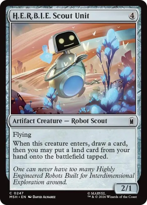 H.E.R.B.I.E. Scout Unit - Foil