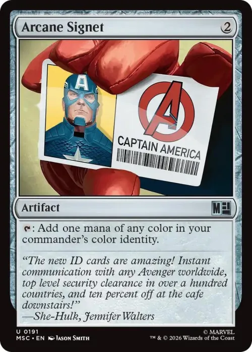 Arcane Signet - Surge Foil