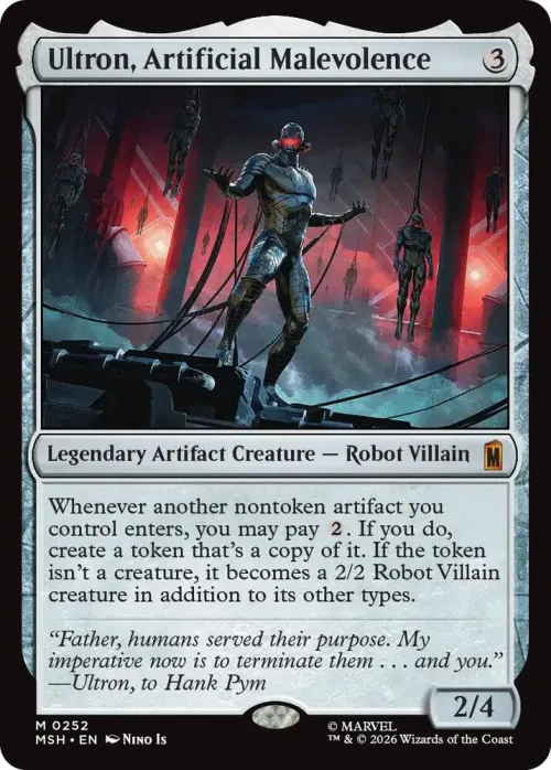Ultron, Artificial Malevolence - Foil