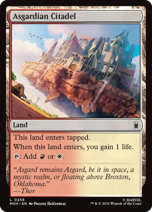 Asgardian Citadel - Foil
