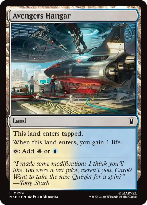 Avengers Hangar - Foil
