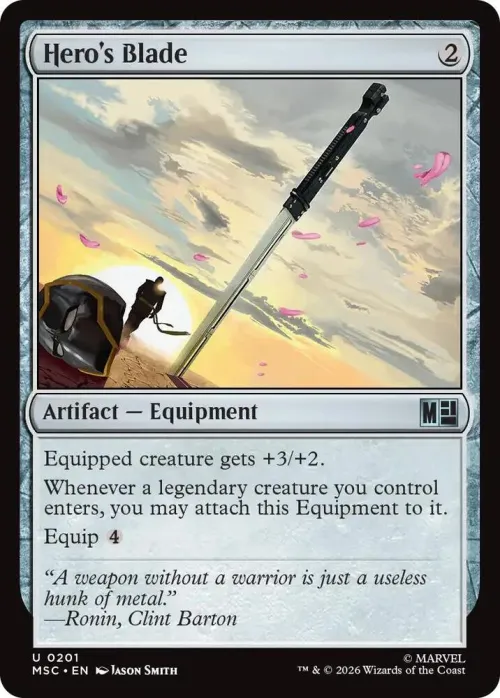 Hero's Blade - Surge Foil