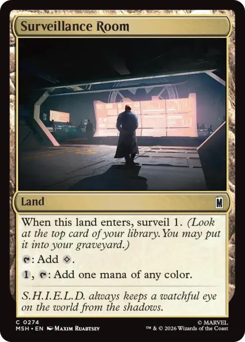 Surveillance Room - Foil