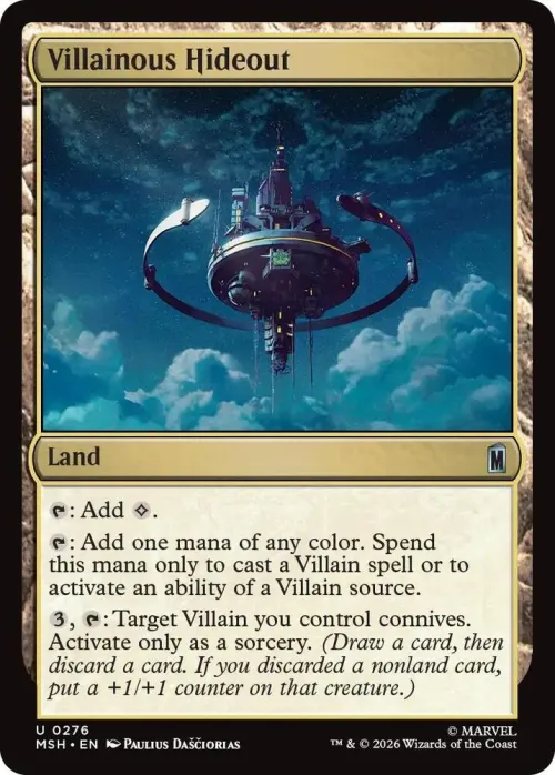 Villainous Hideout - Foil