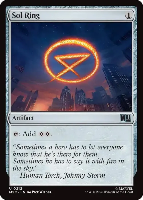 Sol Ring - Surge Foil