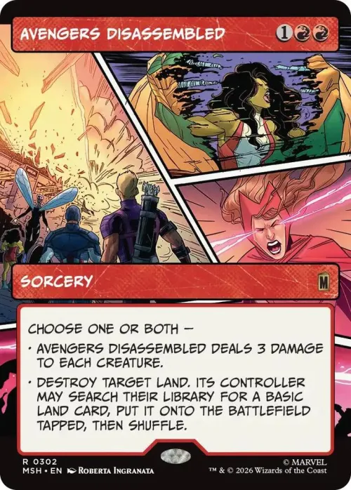 Avengers Disassembled - Foil