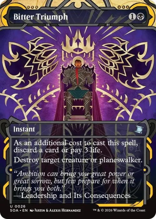 Bitter Triumph - Foil