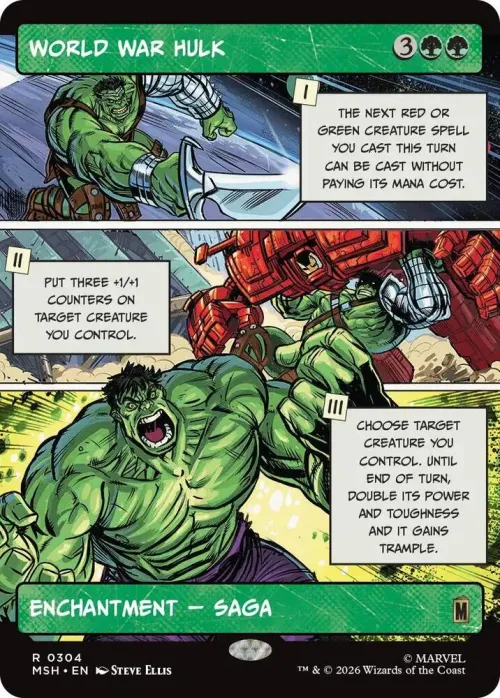 World War Hulk - Foil