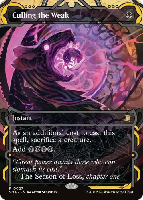 Culling the Weak - Foil