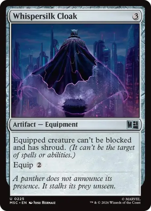 Whispersilk Cloak - Surge Foil