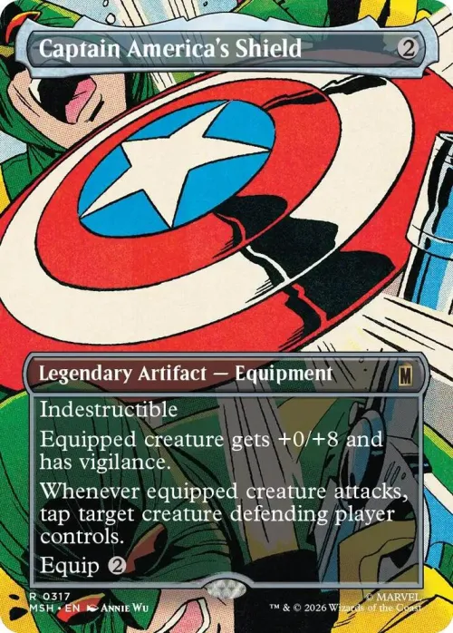 Captain America's Shield - Foil