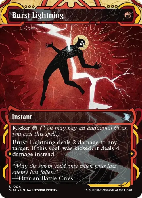 Burst Lightning - Foil