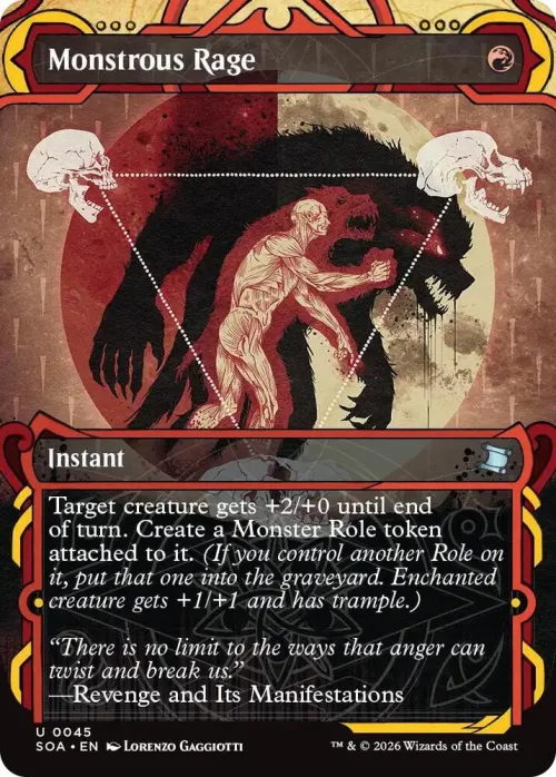 Monstrous Rage - Foil