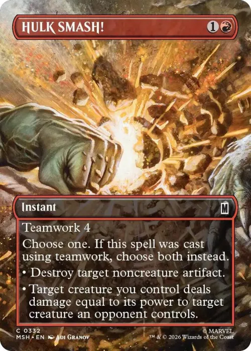 HULK SMASH! - Foil