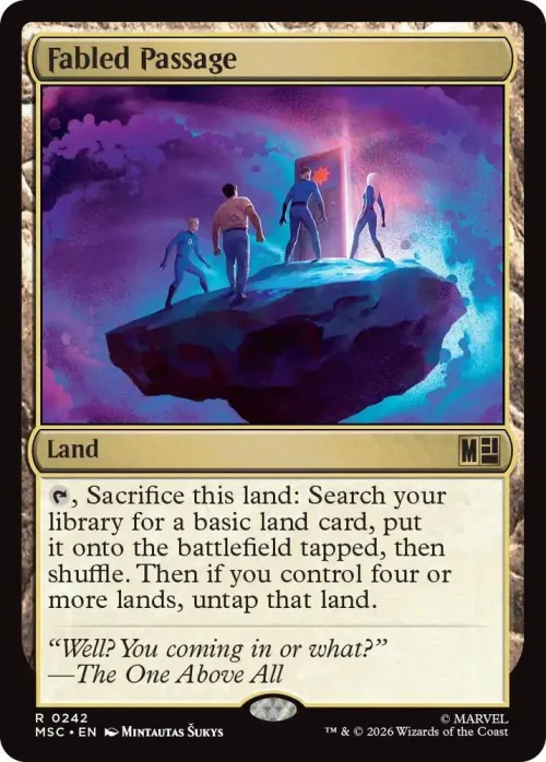Fabled Passage - Surge Foil